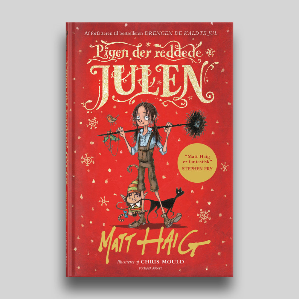 Pigen der reddede julen