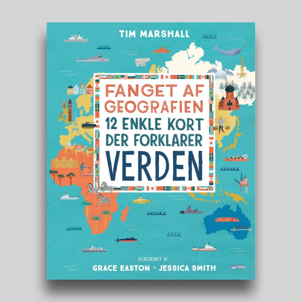 Fanget af geografien, illustreret