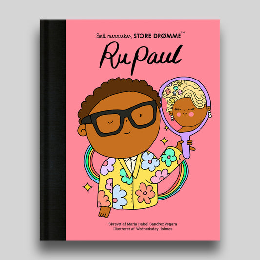 RuPaul er bog nr. 23 i serien Små mennesker, store drømme – den populære serie fra Forlaget Albert