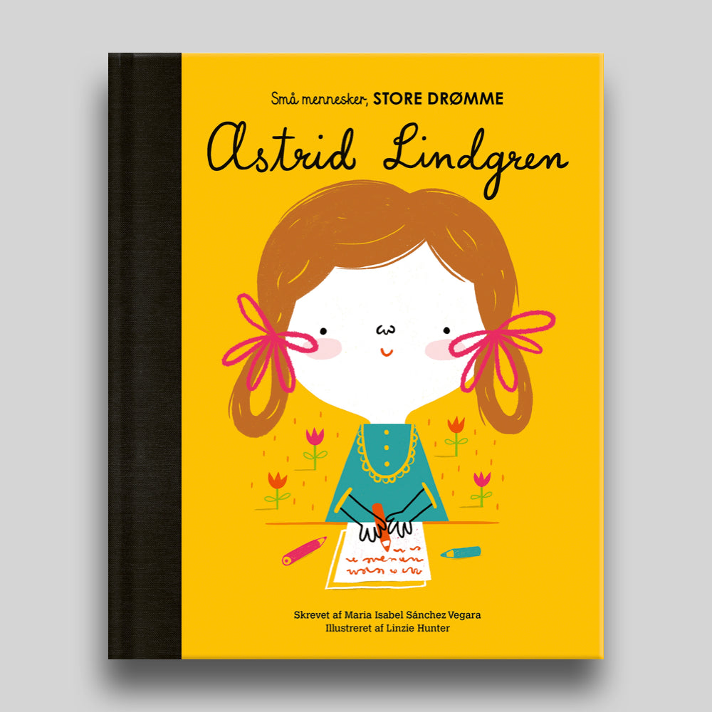 Astrid Lindgren er bog nr. 13 i serien Små mennesker, store drømme – den populære serie fra Forlaget Albert