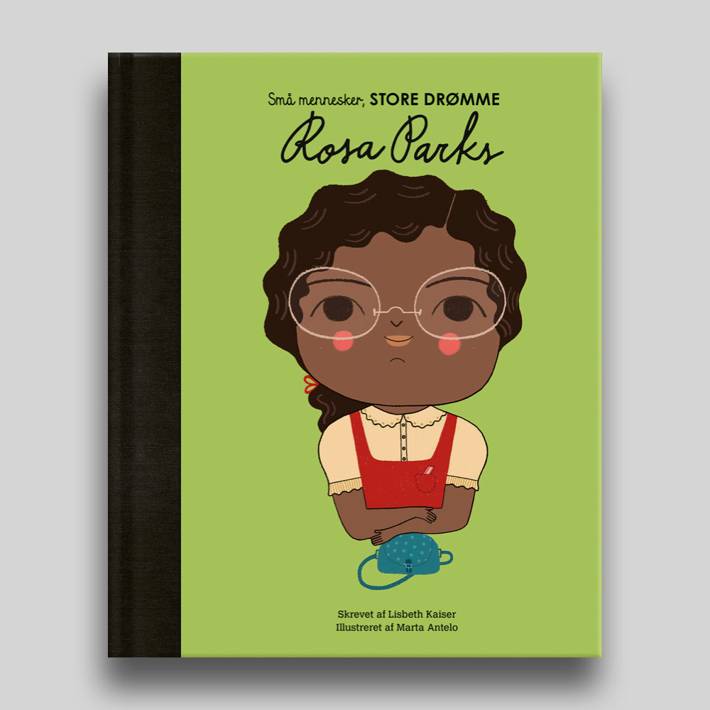 Rosa Parks er bog nr. 4 i serien Små mennesker, store drømme – den populære serie fra Forlaget Albert