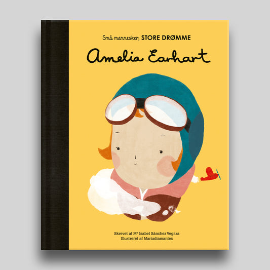 Amelia Earhart er bog nr. 7 i serien Små mennesker, store drømme – den populære serie fra Forlaget Albert