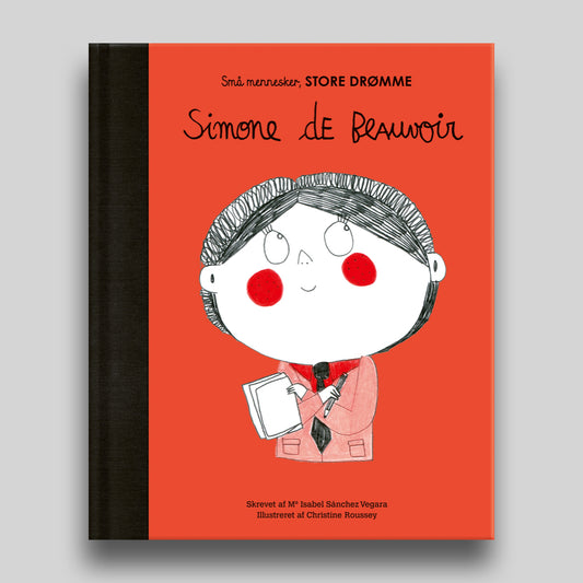 Simone de Beauvoir er bog nr. 8 i serien Små mennesker, store drømme – den populære serie fra Forlaget Albert