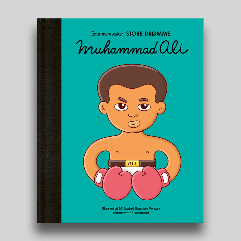 Muhammad Ali er bog nr. 9 i serien Små mennesker, store drømme – den populære serie fra Forlaget Albert