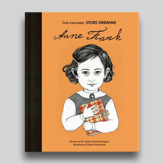 Anne Frank er bog nr. 12 i serien Små mennesker, store drømme – den populære serie fra Forlaget Albert