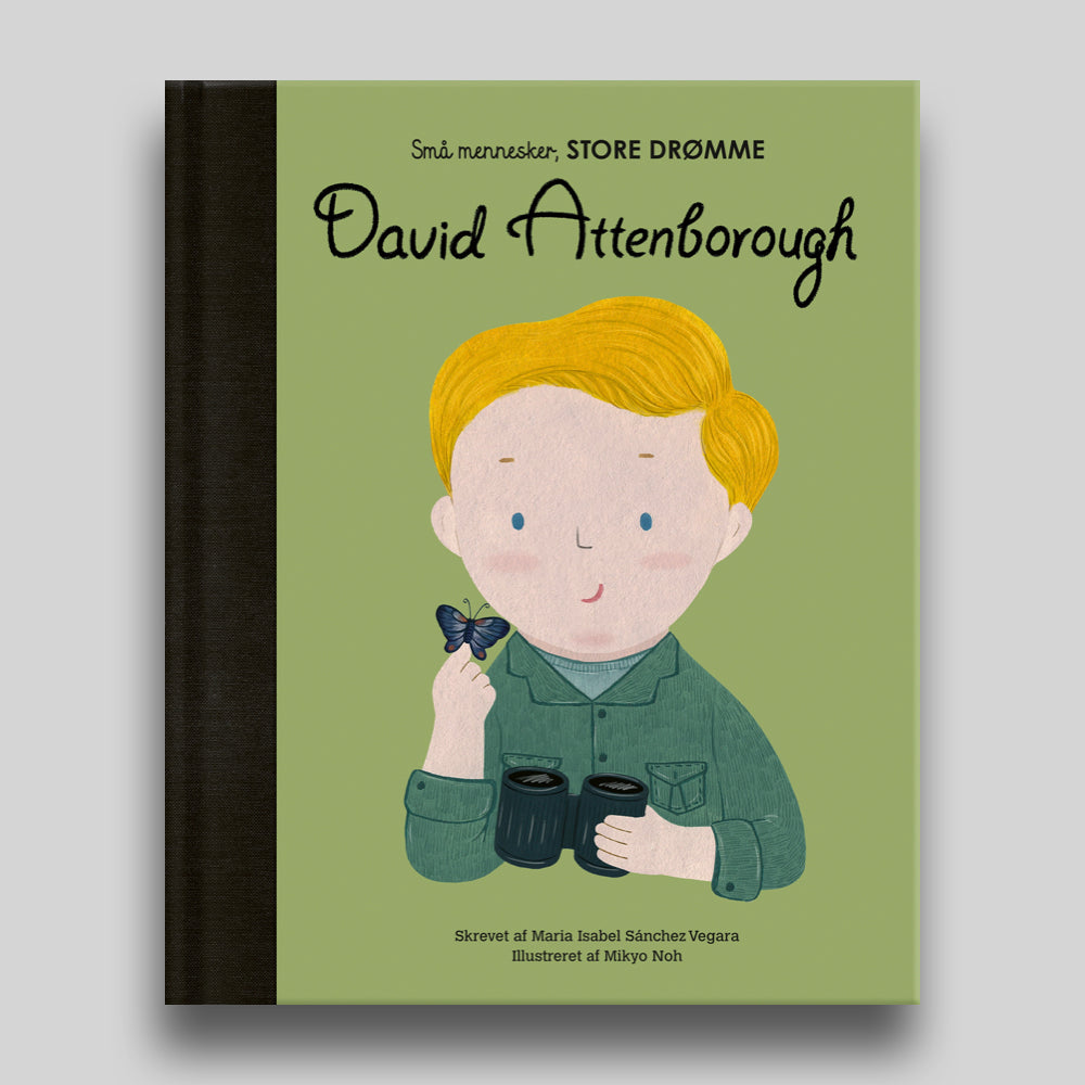 David Attenborough er bog nr. 19 i serien Små mennesker, store drømme – den populære serie fra Forlaget Albert